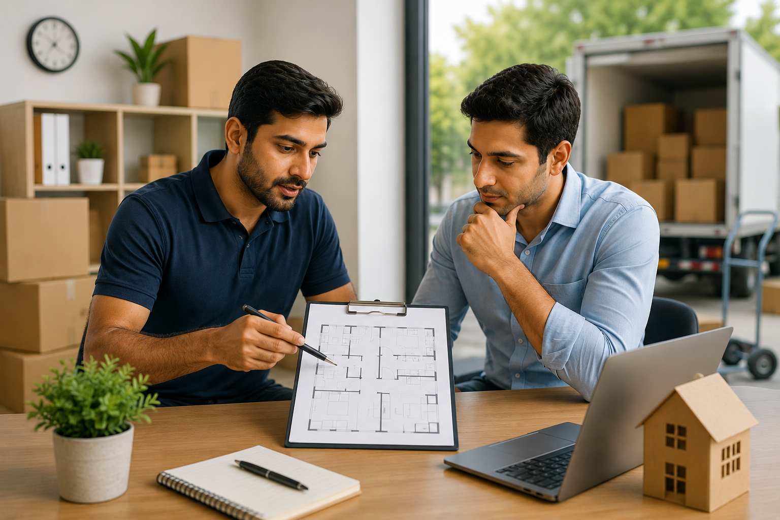 Moving survey and planning